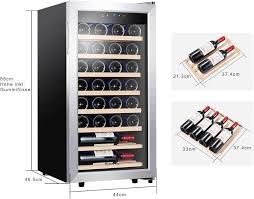 Réfrigérateur à vin 28 bouteilles - 86L