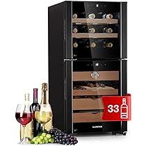 Cave à Cigares Électrique KLARSTEIN 89L avec Humidificateur